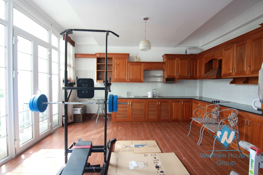 Spacious villa with 500 sqm living space for rent in Tay Ho, Hanoi